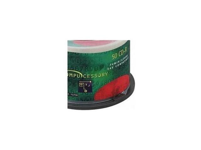 Compucessory CD Recordable Media - CD-R - 52x - 700 MB - 50 Pack ...
