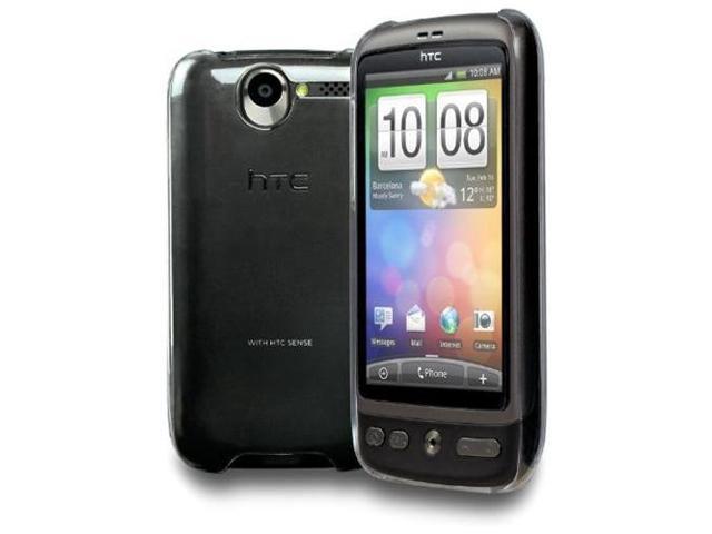 Cygnett Clear Crystal Form Case with Screen Protector and Cleaning Cloth for HTC Desire CY0146CHCRY