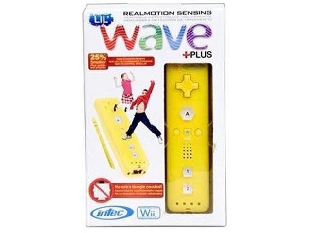 yellow wii remote