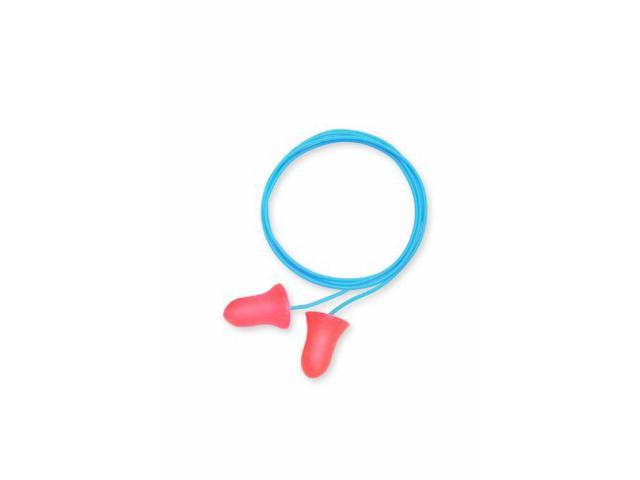 Howard Leight by Honeywell MAX-30 Single-Use Earplugs Corded 33NRR Coral 100 
