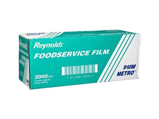Reynolds 910M Metro Light-Duty Film with Cutter Box, 12" x 2000ft, Roll, 1 Roll