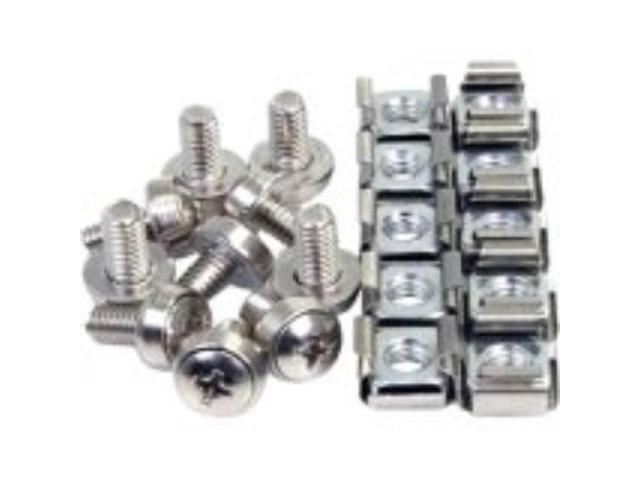50pk M6 Screws And Cage Nuts