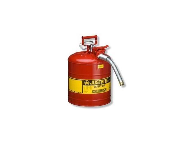 Justrite Accuflow 7250130 Type Ii Galvanized Steel Safety Can, 5 ...