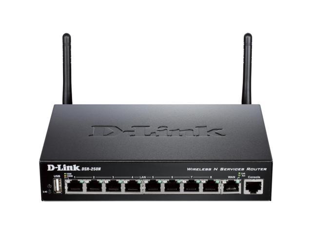 D-Link DSR-250N IEEE 802.11n Wireless Integrated Services Router