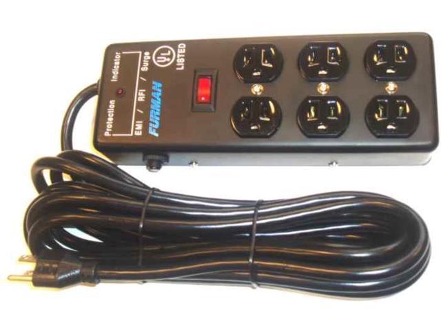 Furman SS6B 6 Outlet Pro Surge Protector Block Power Conditioner