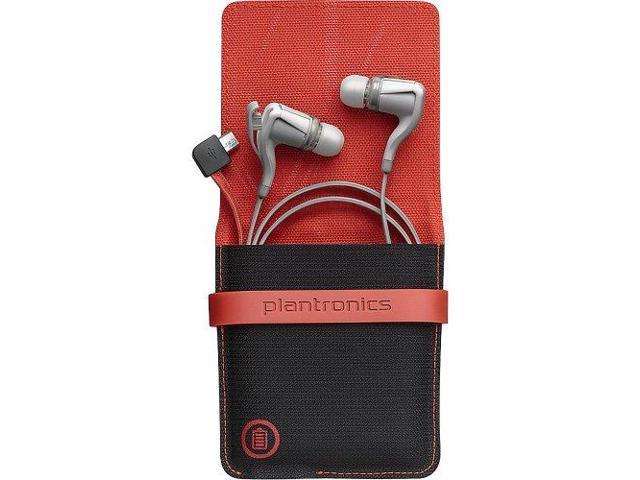 Plantronics 11029vrp Backbeat Go 2 Bluetooth Earbuds With Microphone And Charging Case (white)