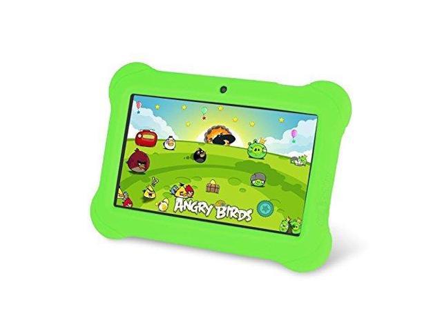 Worry Free Gadgets KIDSZEEPAD-GRN 512MB Memory 4GB Flash Storage 7.0" 800 x 480 Tablet Android 4.4 (KitKat) Green