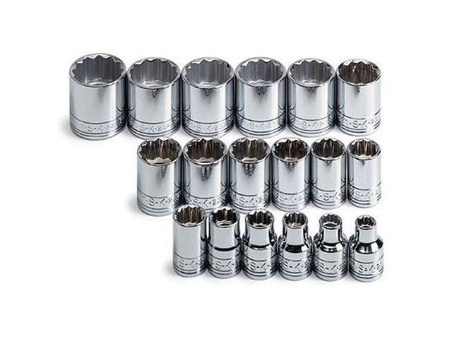 SK Hand Tools 41406 3//8/" Dr 7mm Metric Hex Bit Socket