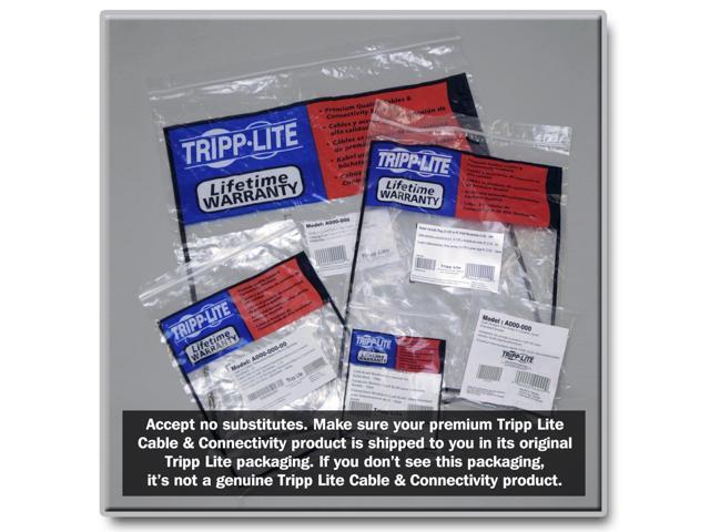 RJ45 M//M 1-ft. Tripp Lite 10-Pack Cat6 Gigabit Snagless Molded Patch Cable - Blue N201-001-BL