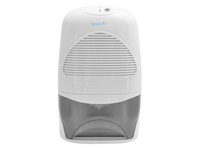 SereneLife PDUMID55 68-ounce Electronic Dehumidifier White