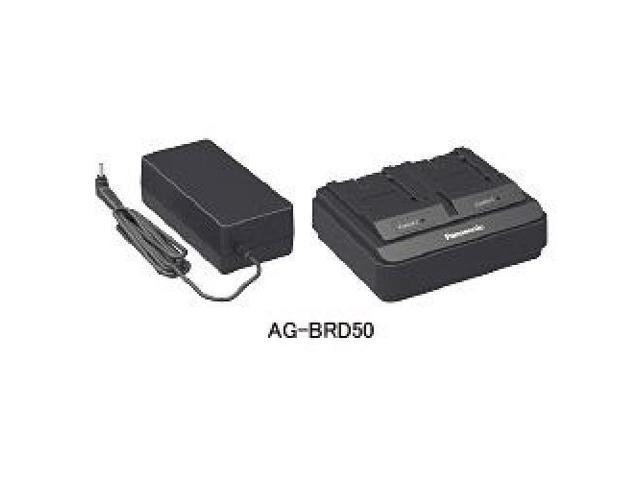 Panasonic AG-BRD50P Dual Battery Charger For , Ag-Vbr118G, Ag-Vbr59P