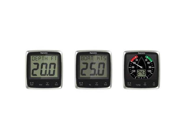 Raymarine E70153 i50/i60 Wind/Speed/Depth System Package w/ Contrast ...