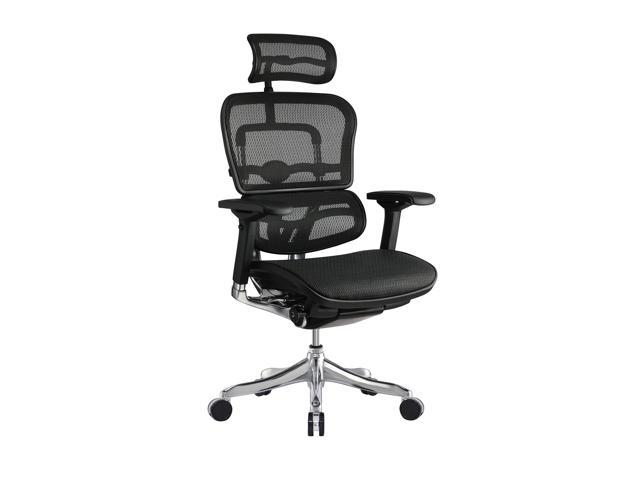 Eurotech ME22ERGLTN15 Ergoelite High Back Office Chair in Black