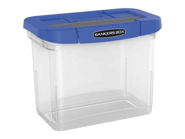 Bankers Box Heavy Duty Plastic File Storage 14 1/4 x 8 3/5x 11 Clear ...