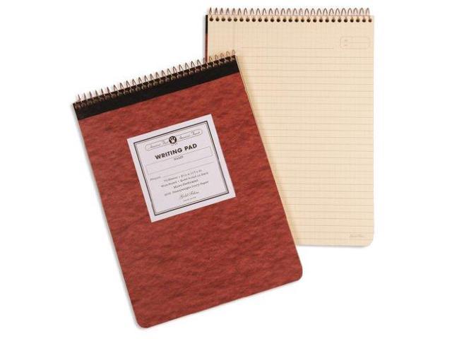 Ampad Gold Fibre Retro Wirebound Writing Pad Legal 8 1/2 x 11 3/4 Ivory ...