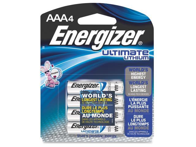 Energizer Batteries L92sbp 4 4pk Ultimate Lithium Aaa 8867