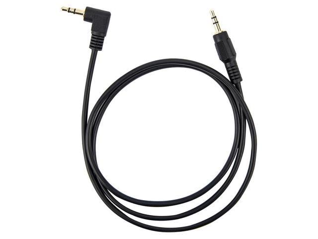 Rocstor Y10C192-B1 3Ft Slim 3.5Mm To Right Angle Sterio Audio Cable ...