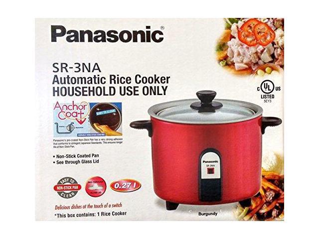 Panasonic SR-3NA Automatic 1.5 Cup (Uncooked)/3 Cups (Cooked) Rice