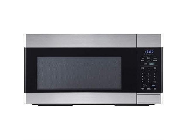 Sharp Smo1854ds 1 8 Cu Ft 1100w Over The Range Microwave Oven Newegg