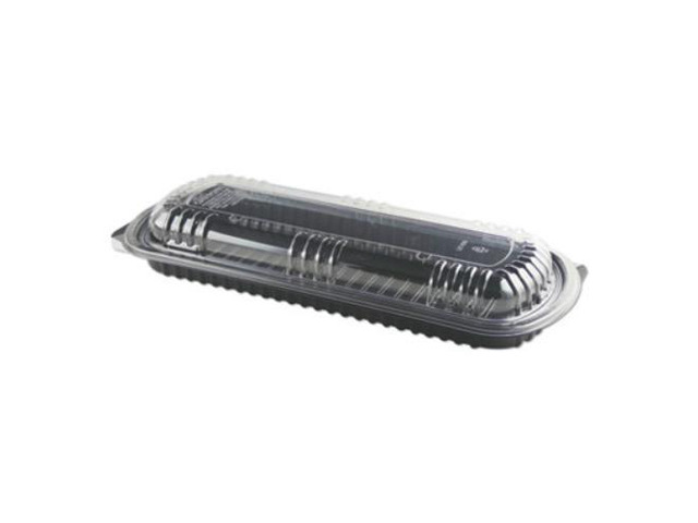 Full Rib Container Anchor Packaging 4402000 MicroRaves Rib Container w/ Vented Anti-Fog ...