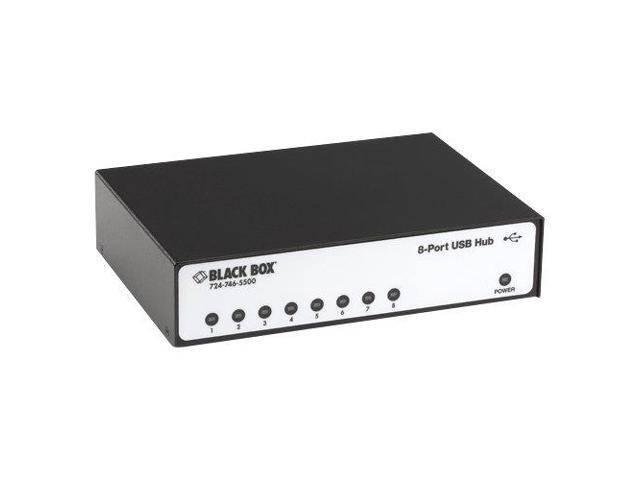 BlackBox Network Services IC1023A 8port Usb Hub Rs232 Perp