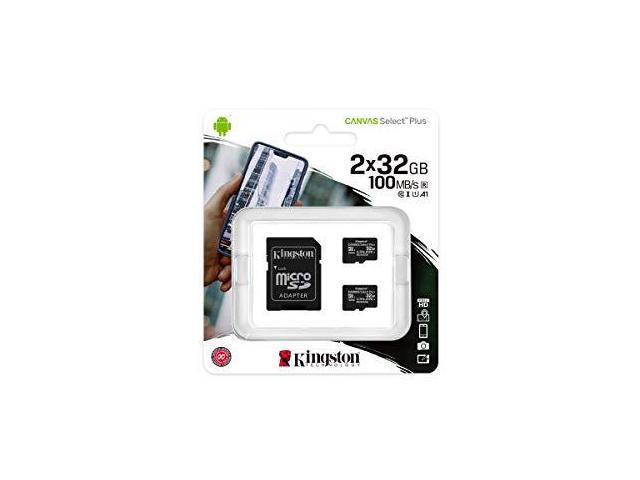 Карта памяти kingston canvas select plus microsdhc 32 гб