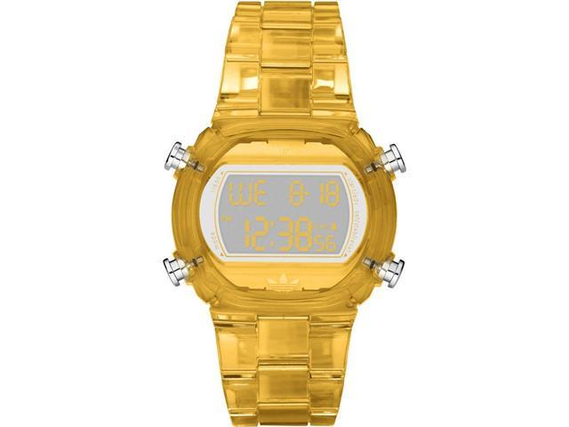 adidas yellow watch