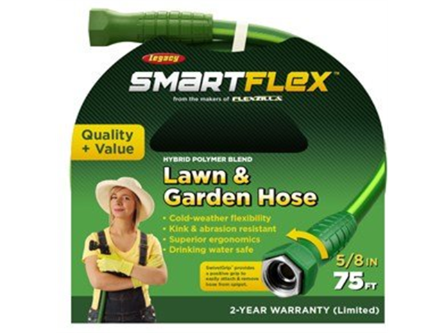 Legacy Hsfg575gr Smartflex Garden Hose With 3 4 Ght Fittings 5 8 X 75 Newegg Com Legacy Hsfg575gr Smartflex Garden Hose, Legacy Garden Hose
