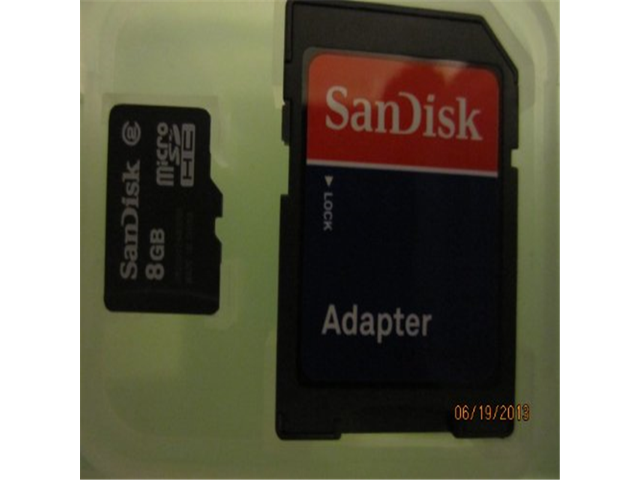 Sandisk Microsdhc 8gb Class 2 Card With Sd Adapter Sdsdq 8192 Newegg Com