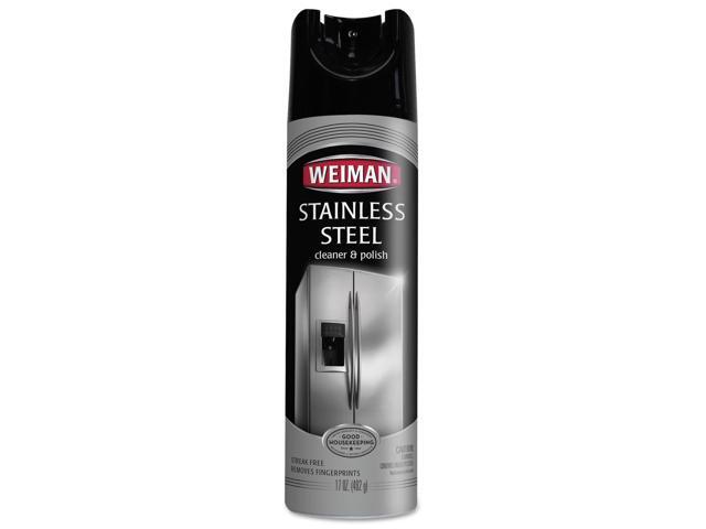 Steel polish. Weiman. Нержавейка спрей. Inox Cleaner