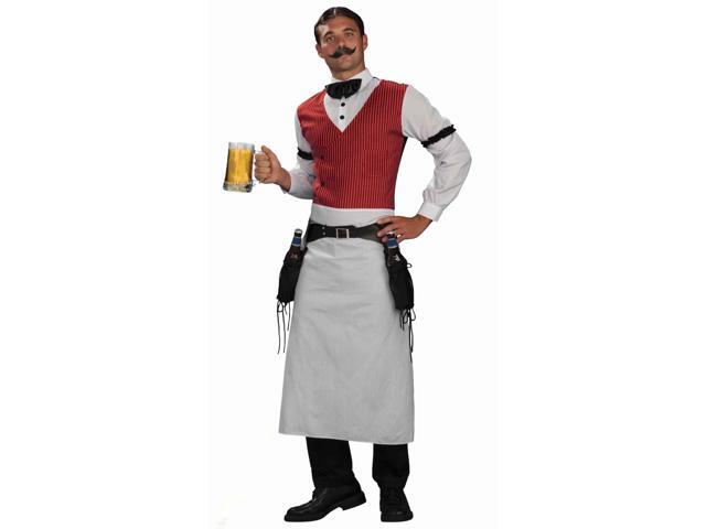 old time bartender outfit