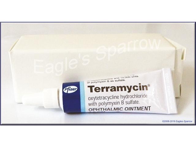 Terramycin Ophthalmic Ointment W/Polymyxin B Sulfate - $9.75 - White ...