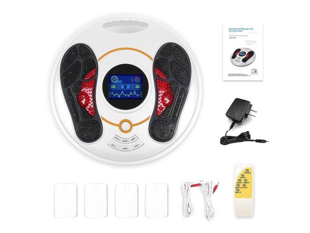 Foot Massager Machine EMS Feet and Legs Tens Unit Machine for Pain  Neuropathy