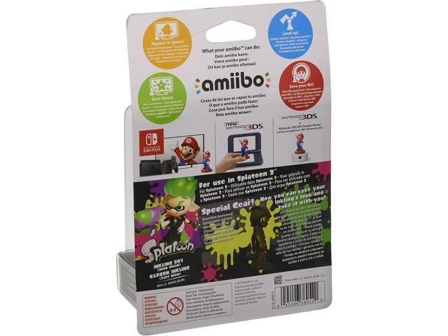 Inkling Boy Neon Green Amiibo Splatoon Collection Nintendo Switch3dswii U 2887