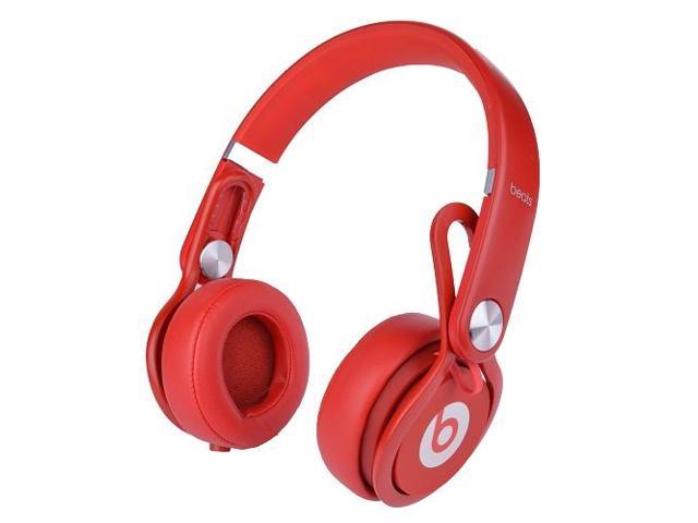 Beats by Dre Mixr High Definition Stereo Headphones w/ Inline Remote & Mic - Red