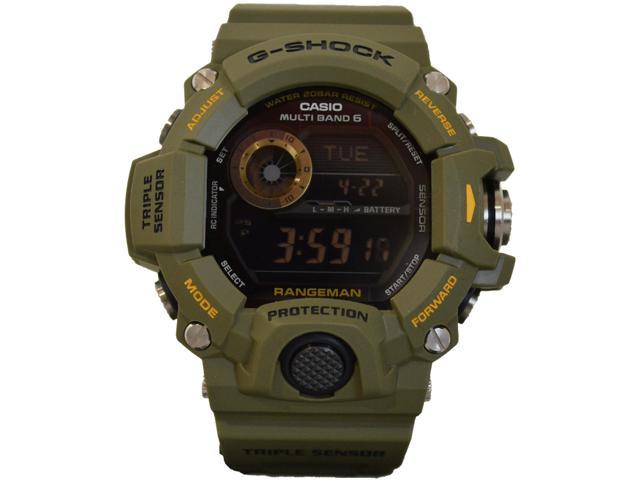 Casio G-Shock Digital Dial Green Resin Men's Watch - Newegg.com