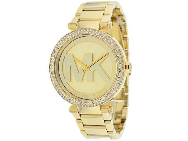 Michael Kors Women's Watch, Gold Face Band - Newegg.com