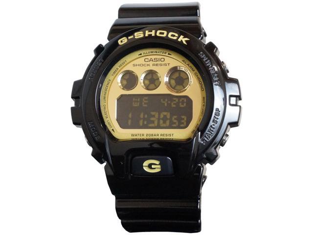 g shock watch black and gold