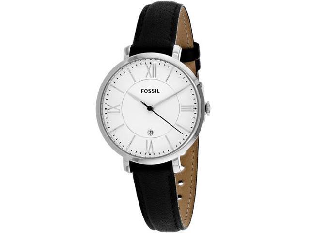 Jacqueline Fossil Es3972 Watch Women's Strap Leather dCWrxBoe