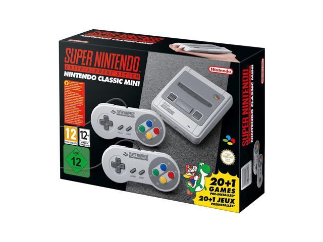 super nintendo system with games