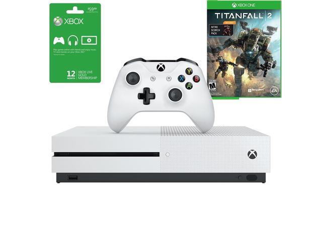 Xbox One S 1TB Console w/Titanfall 2 & 12M Gold Membership Bundle