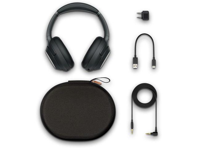 Sony WH-1000XM3/B Wireless Industry-Leading Noise-Cancelling Over-Ear  Headphones (Black)