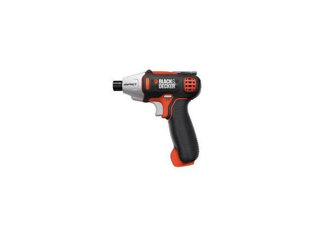 BLACK+DECKER Screwdriver with Impact Mechanism, BDCS80I 