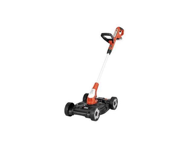Black & Decker MTC220 20V MAX Lithium-Ion 3-in-1 Cordless Trimmer/Edger and Mower Kit with 2 Batteries (2 Ah)