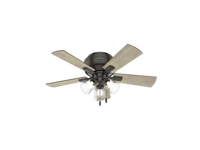 Hunter 52153 42 In Crestfield Noble Bronze Ceiling Fan With