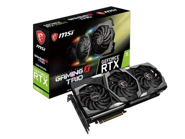 MSI RTX 2080 Ti Gaming X Trio 11GB GDDR6 Graphics Card (V371-026R