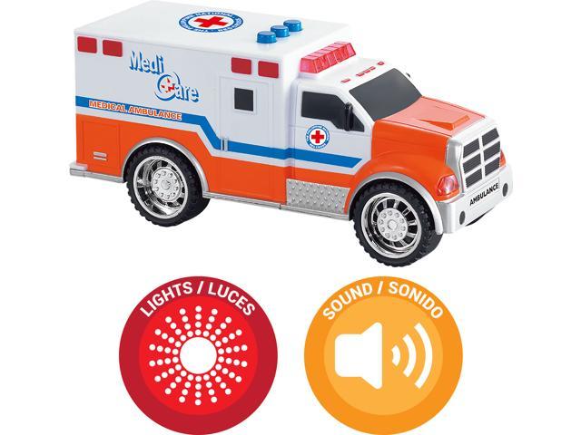 toy ambulance with lights and sound