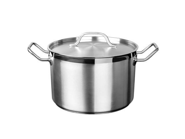 Excellante 100 Qt 18 8 Stainless Steel Stock Pot With Lid Each Excellante 100 Qt 18 8 Stainless Steel Stock Pot With Lid Each