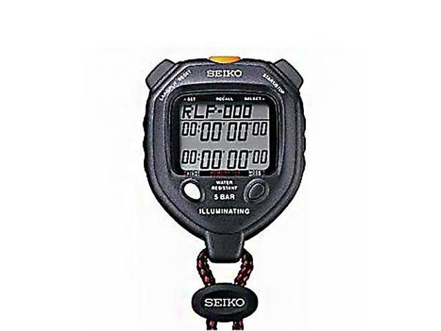 SEIKO S058 100-Lap Backlit Stopwatch Dual Countdown
