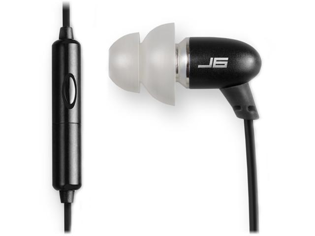 JLab J6MS JBuds In-Ear Single Earphone Style Headset with Enterprise Class Mic